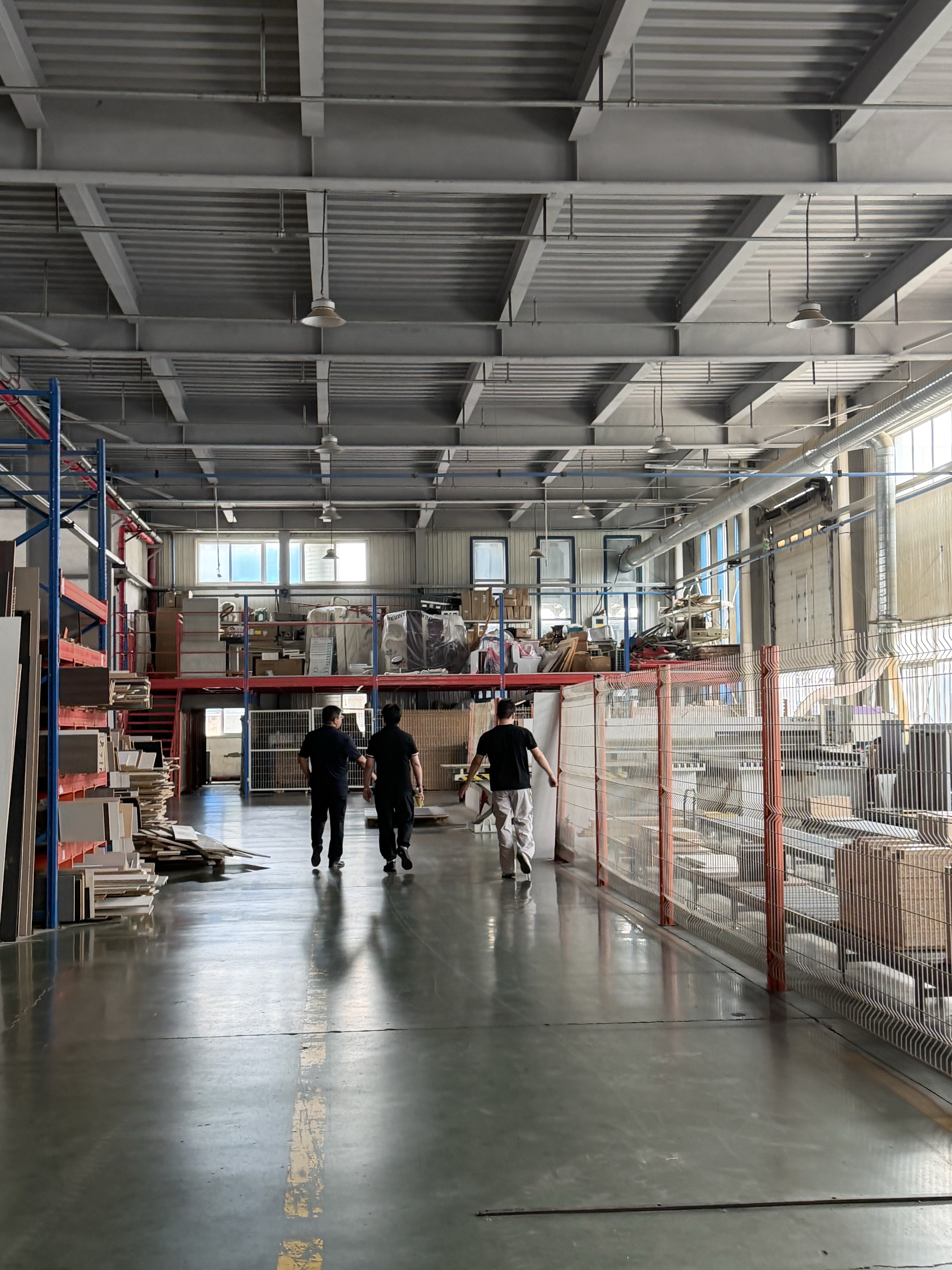 Factory workshop and production capability